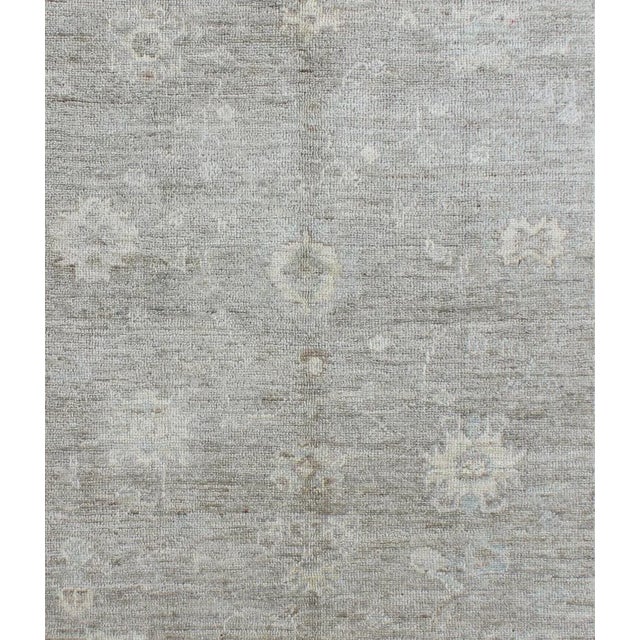 Shabby Chic Keivan Woven Arts Angora Oushak Area Rug With Pastel Colors For Sale - Image 3 of 5