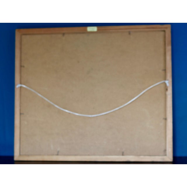 Swedish Mid-Century Oil on Panel" Seascape" by E Alveskog Captivating "seascape," a stunning oil painting by Swedish...