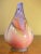 Glass Swirly Multicolored Studio Murano Glass Vase. For Sale - Image 7 of 13