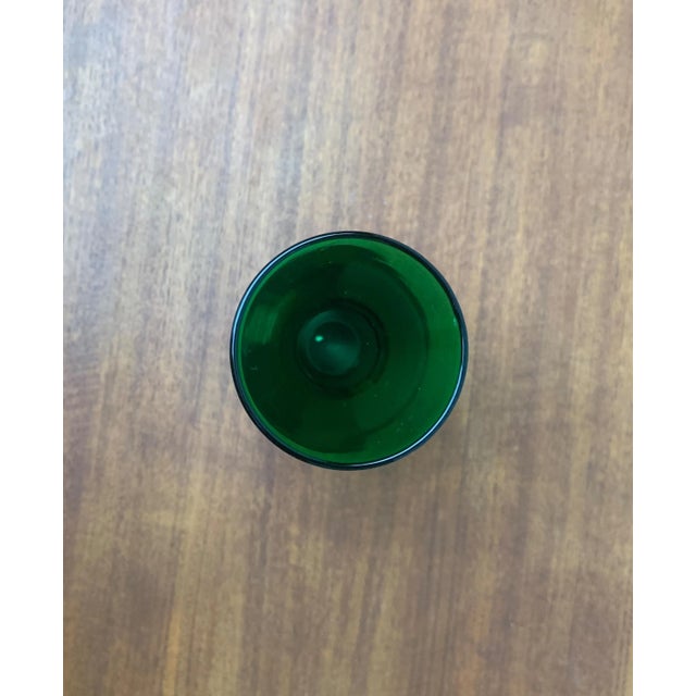 Vintage Italian Ornamental Glass Vase For Sale - Image 10 of 18