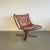 Vintage Low-Backed Falcon Chairs in Light Brown Leather by Sigurd Resell For Sale - Image 9 of 9