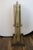 Metal Mid-Century Green and Gold English Regency Design 1960s Tray Tables With Rolling Stand For Sale - Image 7 of 17