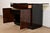 Milo Baughman Style Modern Art Deco Burl Wood Bar Cabinet by Henredon For Sale In South Bend - Image 6 of 16