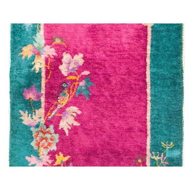 Early 20th Century Chinese Art Deco Rug For Sale In Chicago - Image 6 of 14