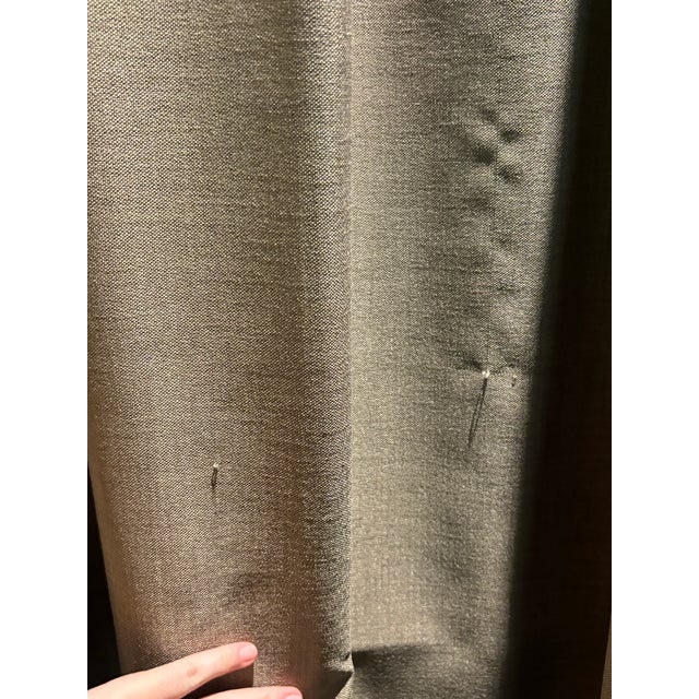 2010s Neutral Blackout Drapes in Osborne & Little Fabric For Sale - Image 5 of 6