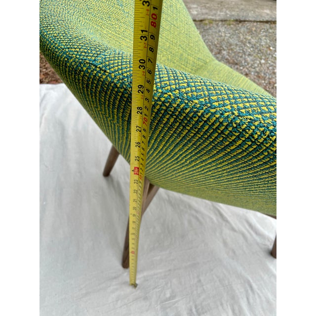 Keilhauer 71150 Walnut Lounge Chair Mid-Century Inspired For Sale - Image 12 of 12