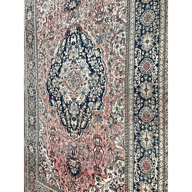 Antique Persian Sarouk Feraghan Rug, 4'3" × 6'4" For Sale - Image 9 of 9
