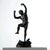 A 19th c. French bronze figure of a dancing faun by Eugène-Louis Lequesne. Hand-signed at the base Lequesne (1815-1887)....