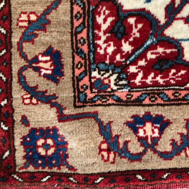 Turkish Vintage Turkish Rug | Floral Medallion | 4'1"x5'5" For Sale - Image 3 of 8