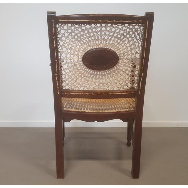 Monastery Medaillon Webbing Armchairs, 1930s, Set of 2 For Sale - Image 13 of 18