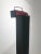 Italian Black Aluminum Zagar Floor Lamp by Silvio Carpani for Stilnovo, 1978 For Sale - Image 6 of 10