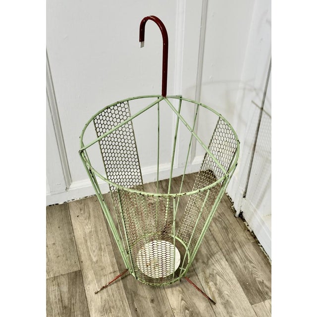 Mid-Century Modern Vintage Umbrella Stand, 1950s For Sale - Image 3 of 6