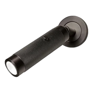 Black Bronze Led Knurl Reading Light