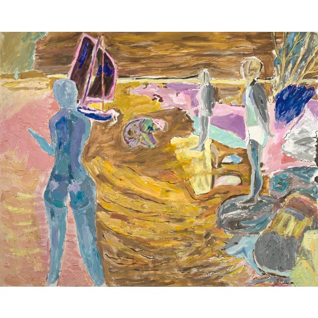 Inverted Painting by Regina Gately For Sale