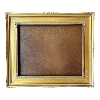 Gold Art Nouveau Victorian Style Frame, Fits Art 16x20 For Sale