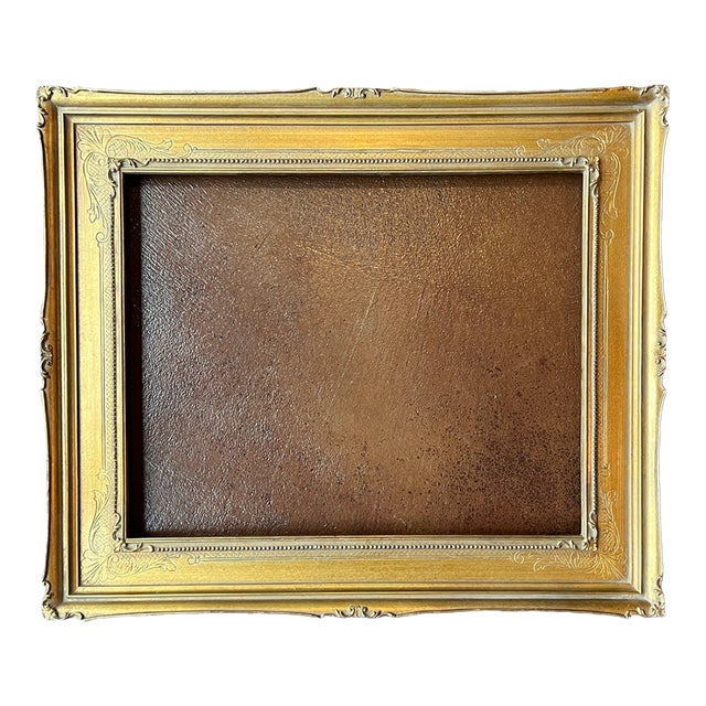Gold Art Nouveau Victorian Style Frame, Fits Art 16x20 For Sale