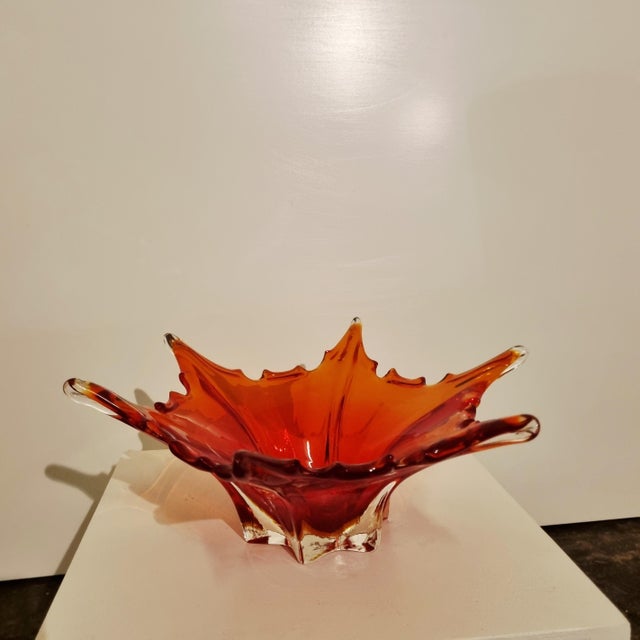 Murano Centerpuece Bowl from Manifattura Di Murano, 1950s For Sale - Image 9 of 9