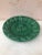 1950s Large Green Majolica Platter With Leaves Saint Clement For Sale - Image 4 of 6