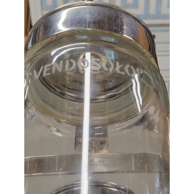 Antique 1920s Argentinian Vendosolo 18 Canister Candy Store Display (Caramelera) For Sale - Image 4 of 18