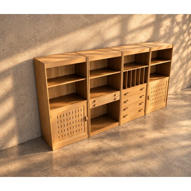 Vintage Danish Wall Unit with Cabinets, 1960s For Sale - Image 11 of 12