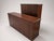 1970s Classic Mahogany Executive Library With Glass Doors on Credenza For Sale - Image 5 of 6