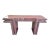 Postmodern Mauve Pink Laminate Desk in the Style of Karl Springer For Sale