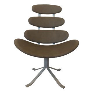 Corona Lounge Chair by Poul M. Volther, 1964 For Sale