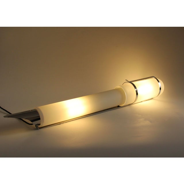 1950s Mid-Century Modern Illuminated Wall Light, France, 1950s For Sale - Image 5 of 11