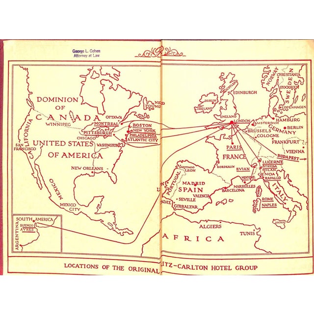 Traditional "Cesar Ritz: Host to the World" 1938 Ritz, Marie Louise For Sale - Image 3 of 14