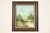 Bob Ross Style Original Signed Mountain River Landscape Oil Painting in Carved Wood Frame For Sale - Image 16 of 16