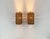 Pair of pine veneer wall lamps model v156 by hans-agne jakobsson. Manufactured by ab ellysett / markaryd sweden. the...