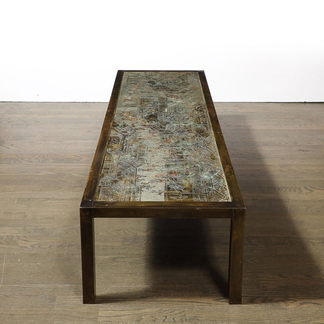 Mid-Century Modern Spring Festival Cocktail Table Signed Philip & Kelvin Laverne For Sale In New York - Image 6 of 12