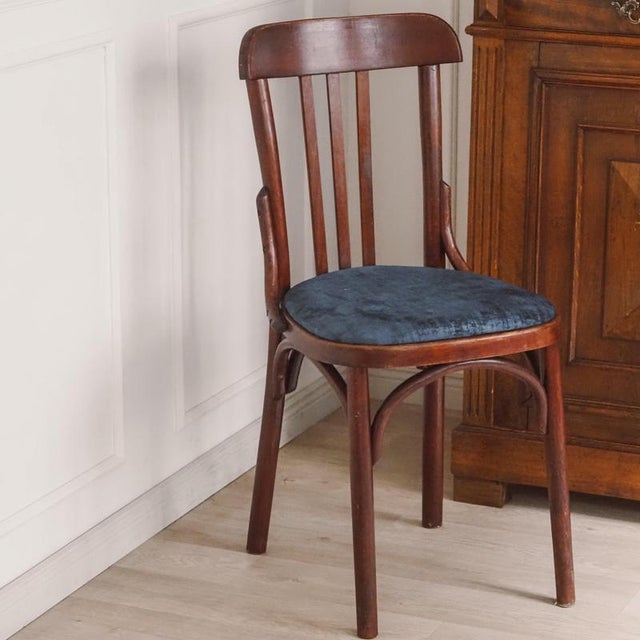 Antique Bentwood Bistro Chair, France, 1890s For Sale - Image 6 of 7