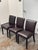 Crate & Barrel Lowe Dining Side Chairs, Set of Five For Sale - Image 9 of 12