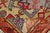 Colorful Antique Turkish Small Oushak Carpet in Multi Layered Design For Sale - Image 10 of 14