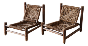 Lounge Chairs by Audoux et Minet for Vibo Vesoul, 1950s, Set of 2