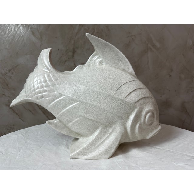 Art Deco Earthenware Fish, 1930s For Sale - Image 10 of 12