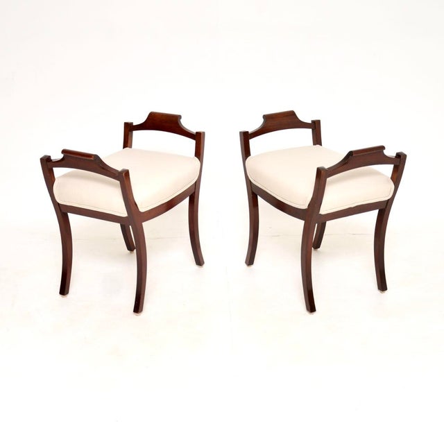 Antique Swedish Stools, 1900, Set of 2 For Sale - Image 4 of 9