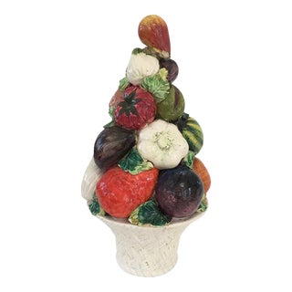 Vintage Fruit and Vegetable Topiary For Sale