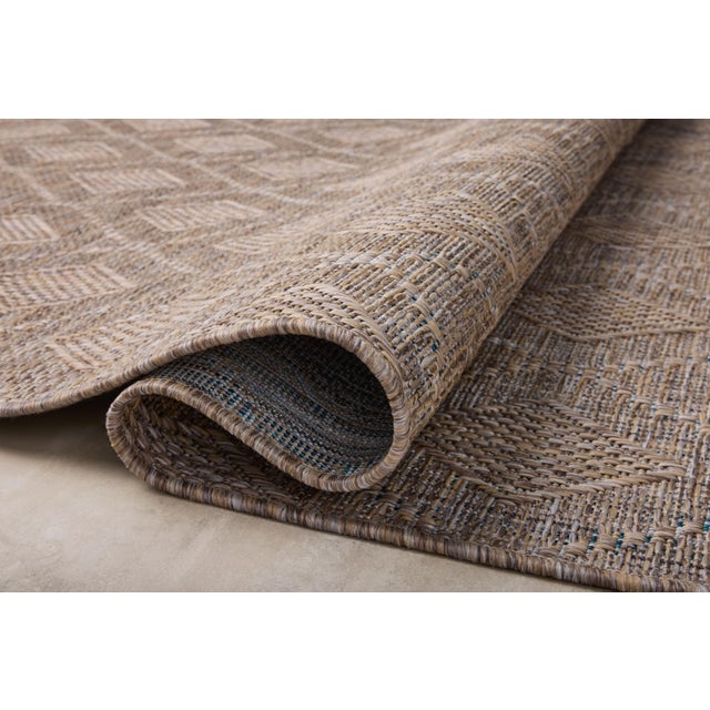 Loloi Rugs Amber Lewis x Loloi Topanga Natural / Mist 5'-3" x 7'-6" Area Rug For Sale - Image 4 of 6