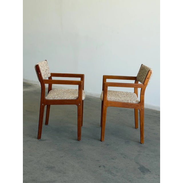 Vintage Danish Modern Dining Chairs - Set of 4 For Sale - Image 10 of 13