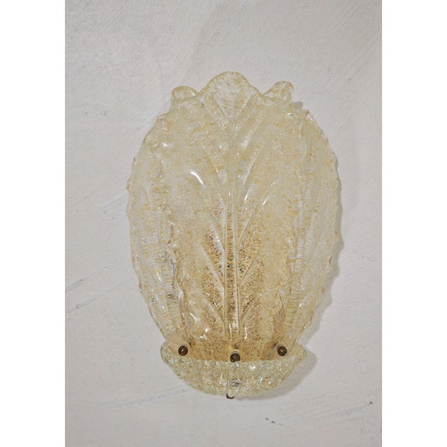 Murano Glass Wall Lamp with Graniglia Details, Italy, 1980s For Sale - Image 17 of 17