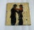 Traditional Vintage Oil Painting of a Couple Dancing For Sale - Image 3 of 6