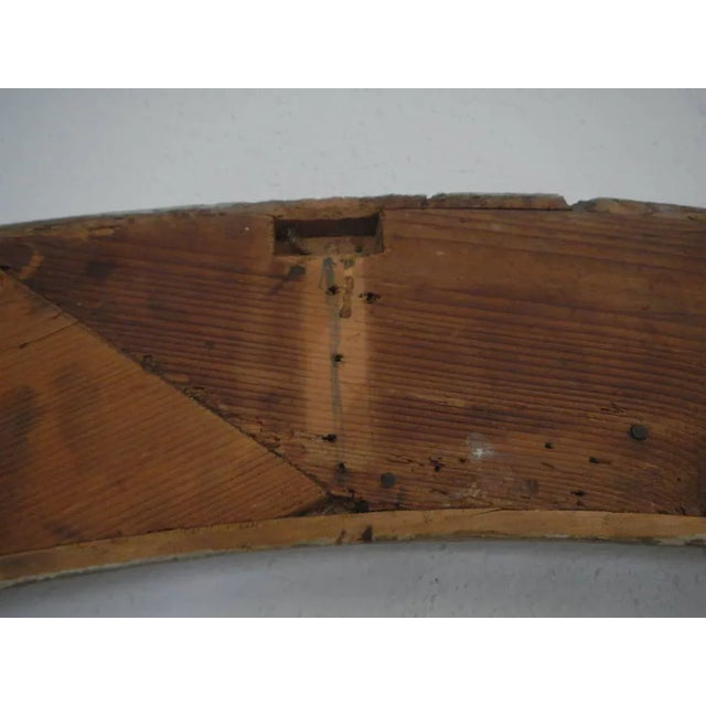 Italian Lacquered Frame with Torciglione Forge Gold, 1920s For Sale - Image 12 of 13