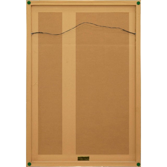 Orange Alexander Calder - Spirals 1969 Color Lithograph on Paper Framed Modern Prints For Sale - Image 8 of 8