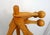 Brown Freestanding Coat Rack with Swivel Ball Hooks in Pine Wood by Rainer Daumiller, 1960s For Sale - Image 8 of 13