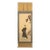 "Samurai", Late Meiji to Early Showa Japanese Silk Scroll Painting For Sale