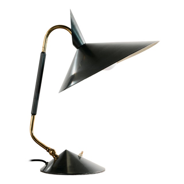 Vintage Table Lamp by Svend Aage Holm Sørensen, 1950s For Sale