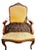 19th Century Louis XV–Style Walnut Fauteuil Armchairs For Sale - Image 10 of 14