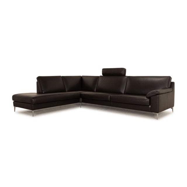 CL 650 Corner Sofa in Anthracite Leather from Erpo For Sale - Image 9 of 9